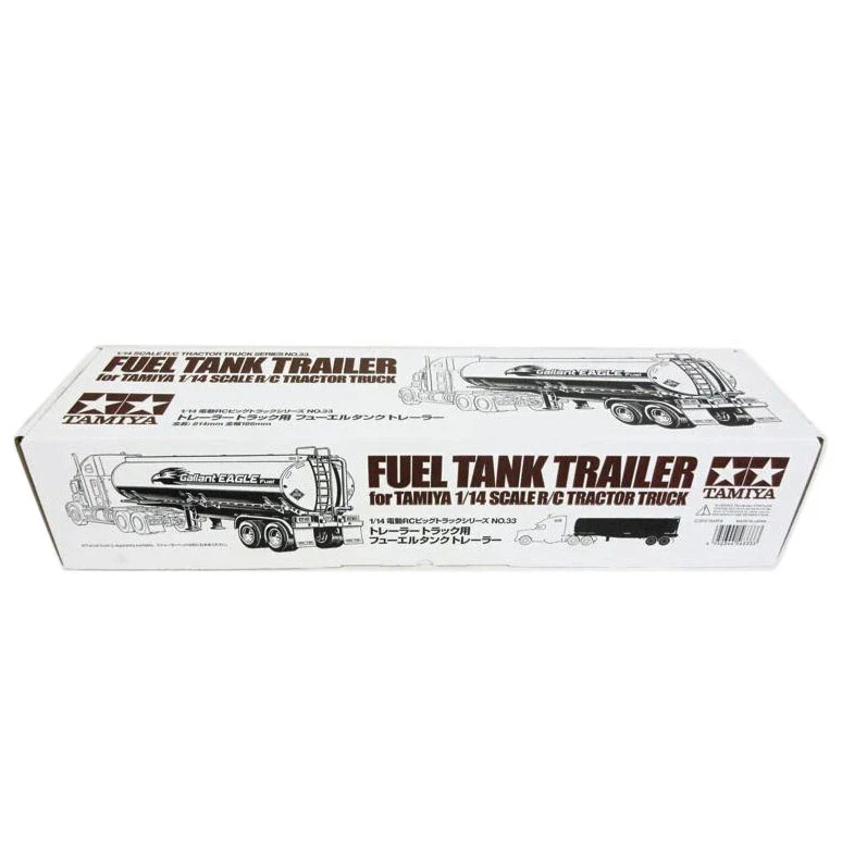 Tamiya 1/14 Electric RC Big Truck Series No.33 Fuel Tank Trailer 56333 New - Image 3 of 4
