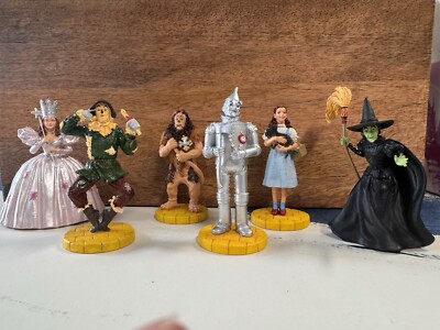 RARE - 6 Westland Wizard of Oz Figurines - #1800, 1801, 1802, 1803, 1804, 1805.