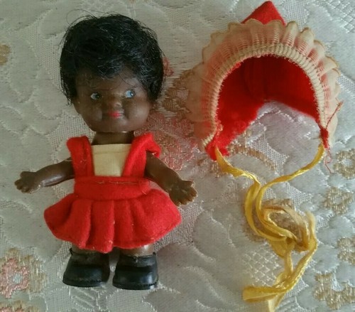 Vintage 4" Black Americana Doll - Picture 4 of 10