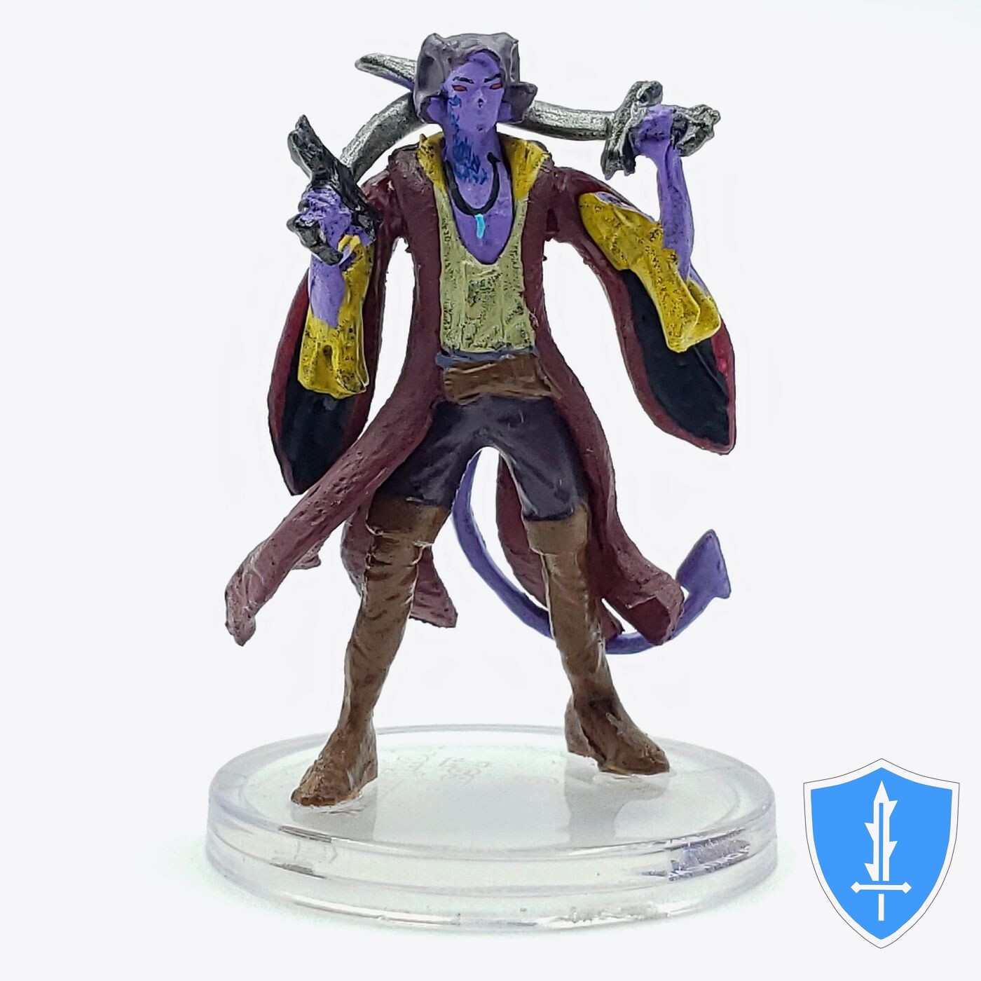 Mollymauk Tealeaf - The Mighty Nein # 8 Критическая роль D&D Tiefling Miniature