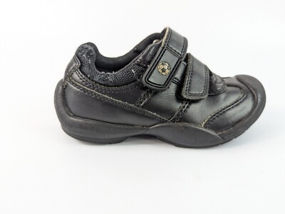 M S Boys Black Leather School Shoes Uk