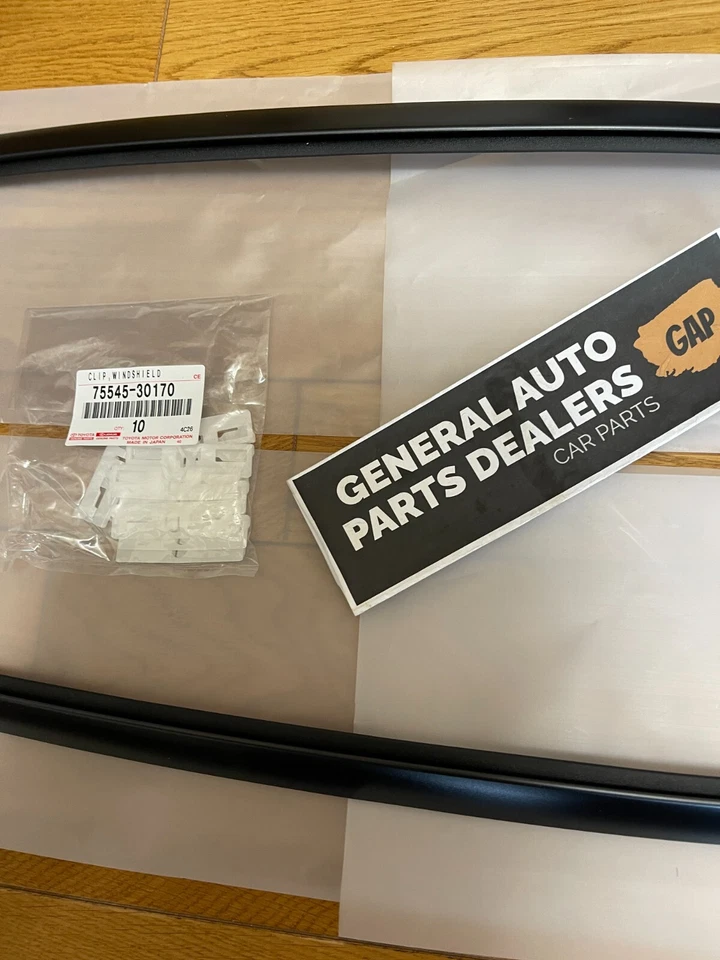 Toyota LEXUS 2014-2020 IS250 IS350 IS300 Front Windshield Moldings & Clips Set Foto 4 de 4