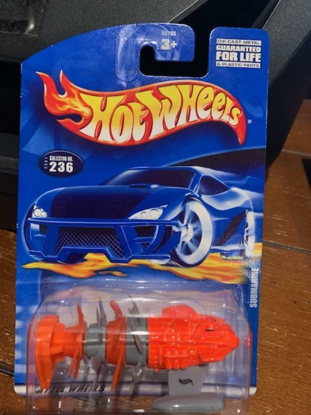 2001 Hot Wheels Submarine #236