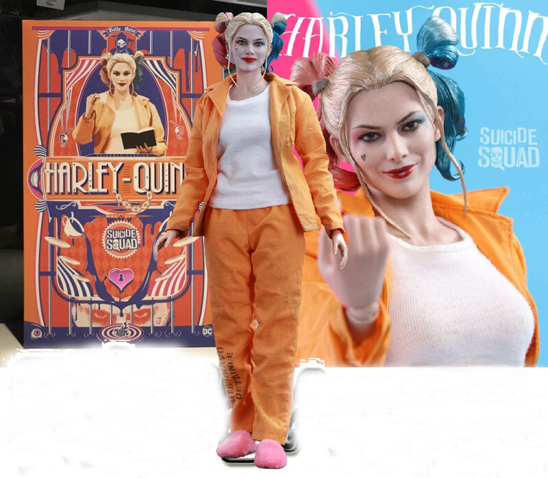 ひ*き様 hottoys 3体セット　（ヴェノムプール、ハーレイクイン、サノス） Hot Toys MMS407 DC Suicide Squad Harley Quinn Prisoner Ver 1/6