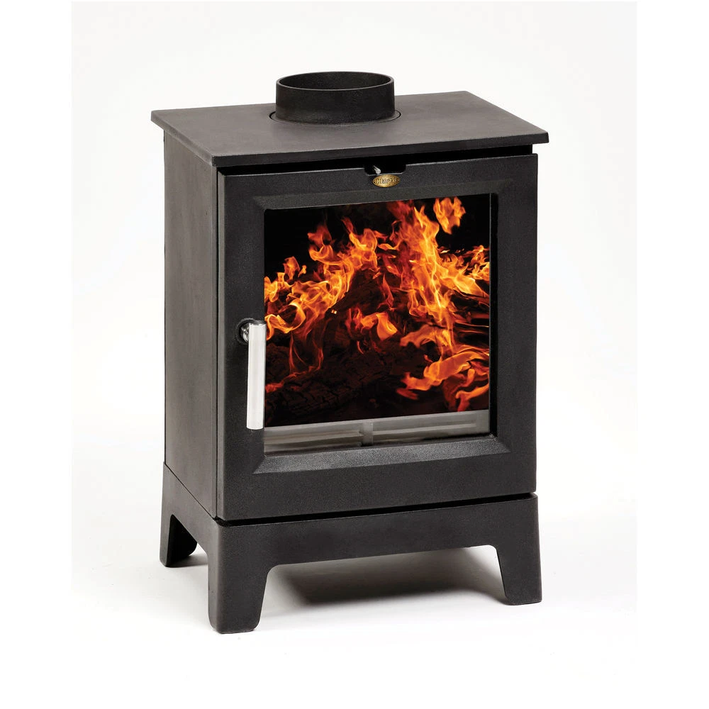 Log burner.Clarke Malvern II 4.9kW Eco-Design Ready Wood Burning Cast-Iron  Stove | eBay