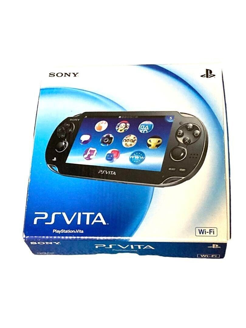 SONY PlayStation PS Vita PCH-1000 Crystal Black with Box | eBay SONY PlayStation PS Vita PCH-1000 Crystal Black with Box | eBay