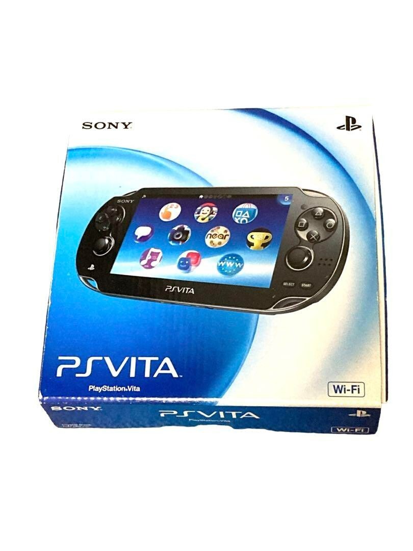 SONY PlayStation PS Vita PCH1000 Crystal Black with Box eBay