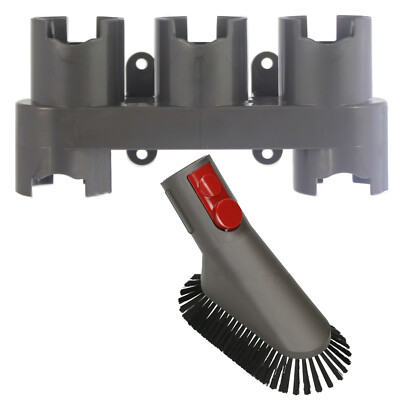 Weiche Staubbürste für Dyson V7 V8 V10 V11 + Mini Werkzeugaufsatz Aufbewahrung Halter