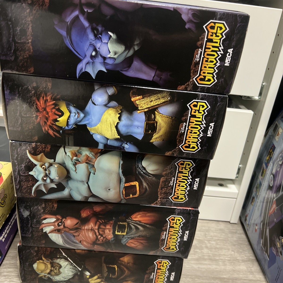 NECA Gargoyles Brooklyn Hudson Bronx Broadway Demona Lot Of 5 New