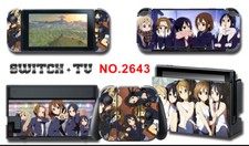 Vinyl Decal Skin Sticker Protector for Nintendo Switch Lovely Anime Girl 2643