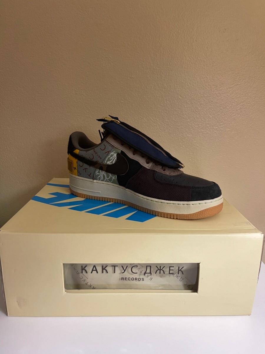 Brand New! Travis Scott Cactus Jack Nike Air Force 1 Low