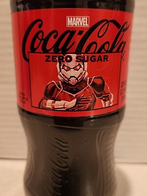 Coca-Cola ゼロシュガー マーベルデザイン缶 Coca-Cola ANT-MAN Marvel Coke Zero Sugar 20 0z Bottle Sealed