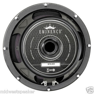 Eminence BETA-8CX  8'' Coaxial Pro Audio Speaker 8 ohm - FREE SHIPPING!