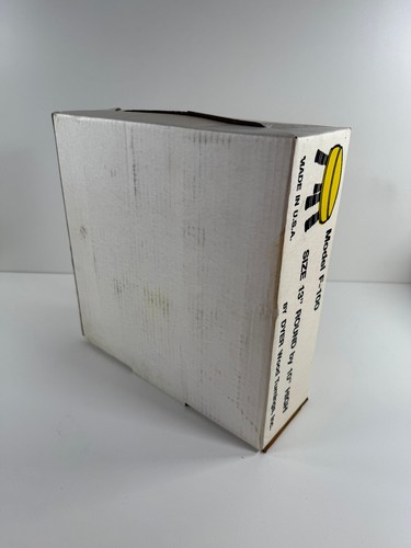 vtg 1985 Dyer Retro Yellow Vinyl Wood Footstool in Original Box stool - Picture 4 of 15