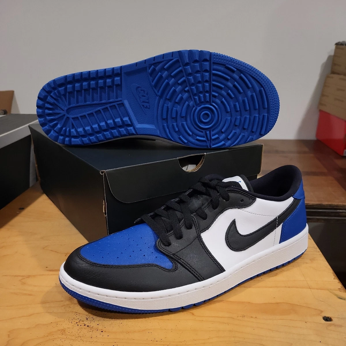 Air Jordan 1 Low Golf Royal Toe Size 12.5 DD9315102