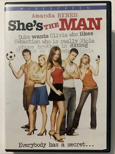 She's The Man DVD, 2013 Amanda Bynes, Tatum WS  BUY 2 GET 1 FREE 