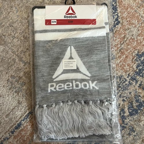 NWT Reebok Womens Bundle Of 4 Scarfs Beanie Pom Gloves Gray Pink Black One Size - Picture 2 of 9