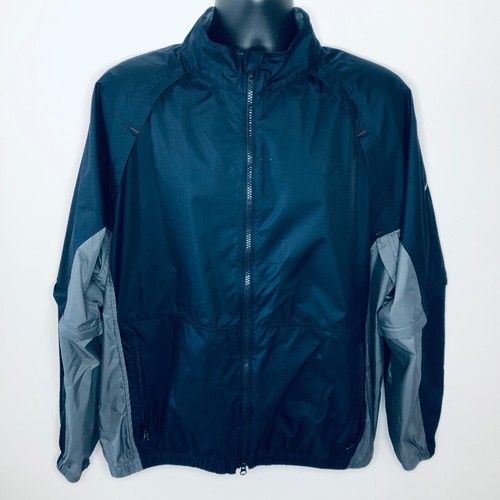 Nike Golf Clima-Fit Jacke Herren L Convertible Windbreaker Zip-Off Ärmel - Bild 4 von 13