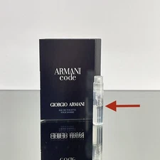 ARMANI CODE Men by Giorgio Armani 0.04oz-1.2ml EDT Spray SAMPLE VIAL (C90