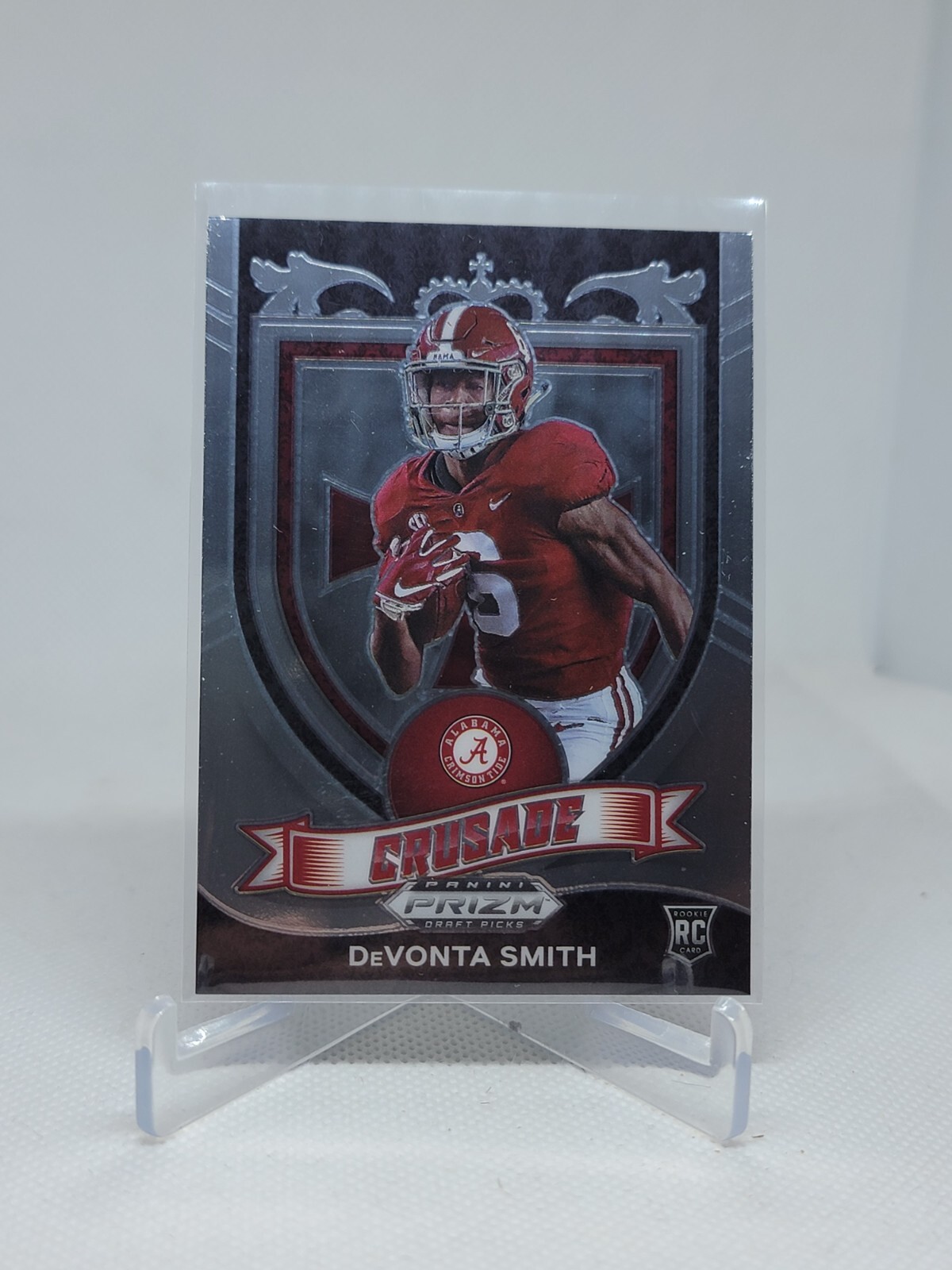 2021 Panini Prizm Draft Picks Devonta Smith RC Crusade #165 Eagles Rookie C7B