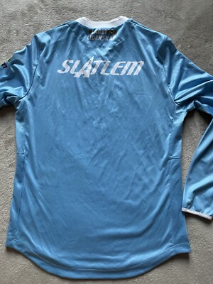 Maillot De Foot Kristiansund BK (Norvège) – Extérieur 2019 – Macron – Taille M – Occasion