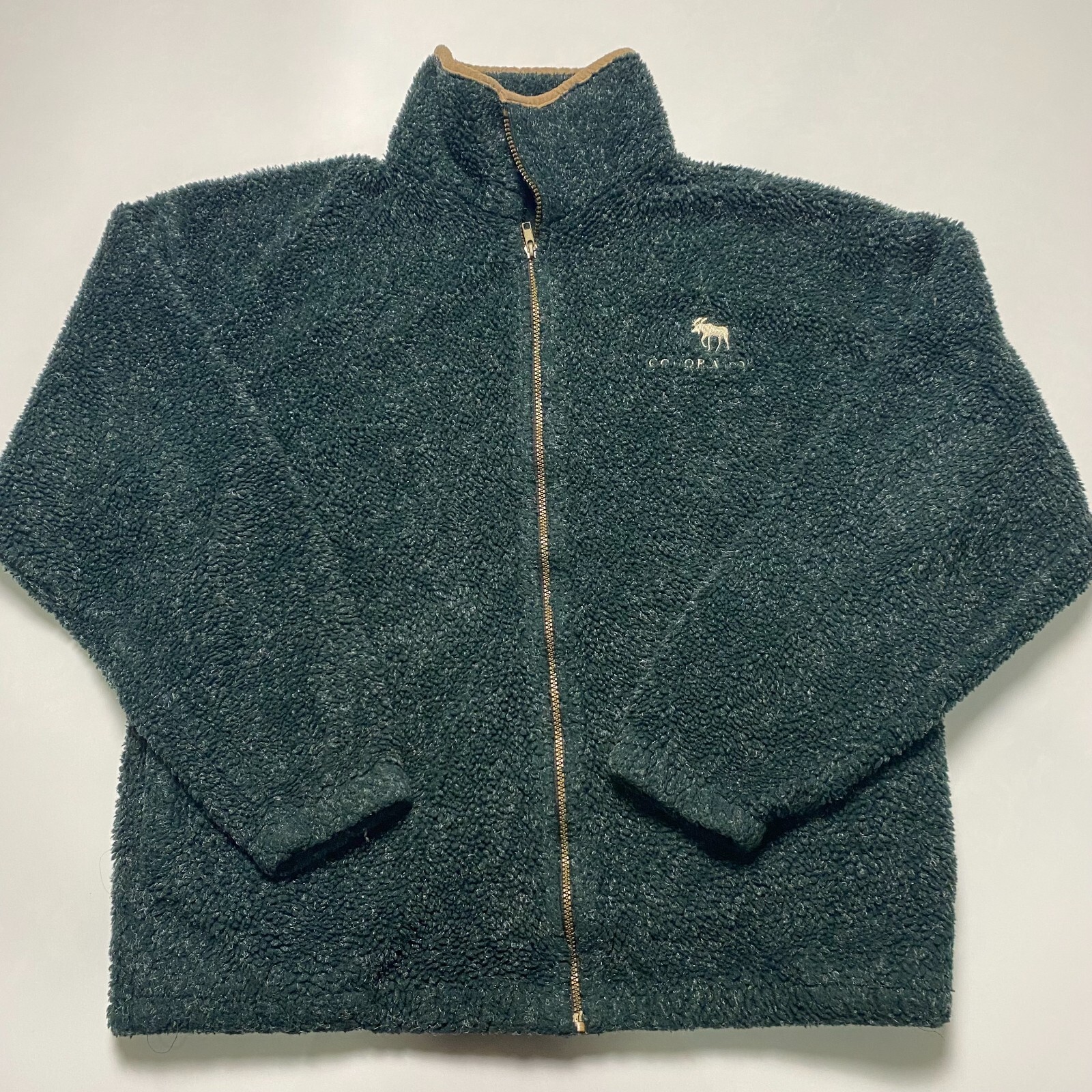 VTG Arctic Image Full Zip Jacket Made in USA Size Large