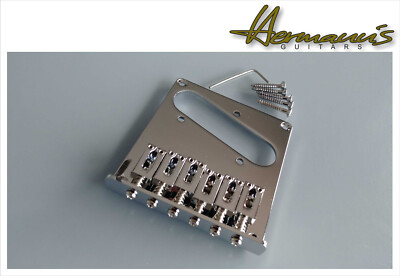 Telecaster Standard Bridge mit 6 einstellbaren Sätteln, 52,5mm Screwspacing