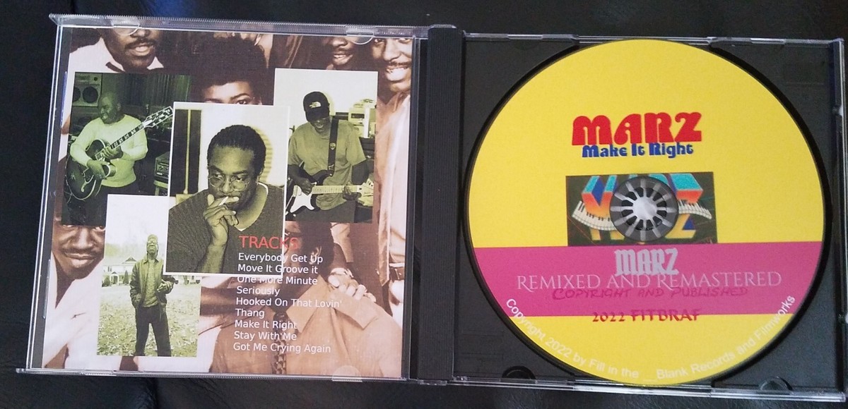 MARZ- Make It Right CD | eBay