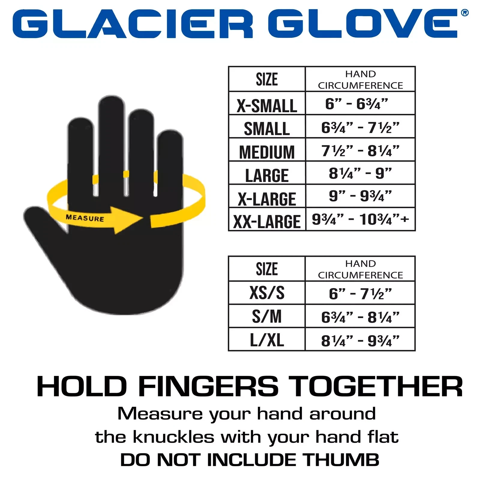 Glacier Glove Wiring Fishing Gloves - Black/Blue/Gray
