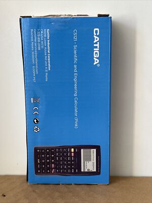 Graphing Calculator - CATIGA CS121 - Scientific and Engineering Calculator Pink