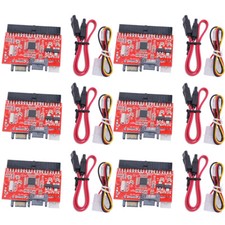 6x PATA/IDE TO Serial ATA SATA Interface Hard Drive HDD DVD Adapter Converter