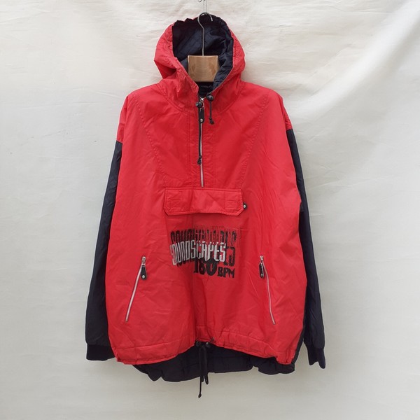 Chaqueta acolchada vintage United Heroes años 90 para hombre esquí snowboard extra grande