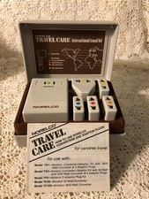 Norelco Travel Care 6 Plug International European Travel Converter Adapter Kit