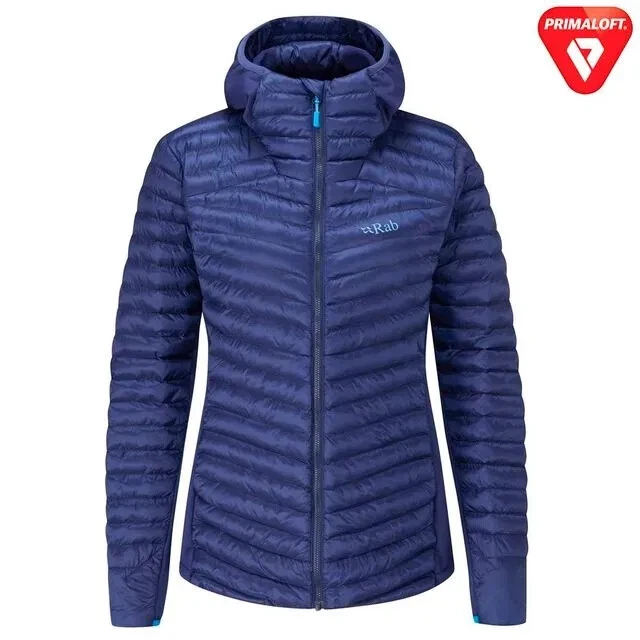 RAB Womens Cirrus Flex 2.0 Hoody Jacket (Nightfall Blue)