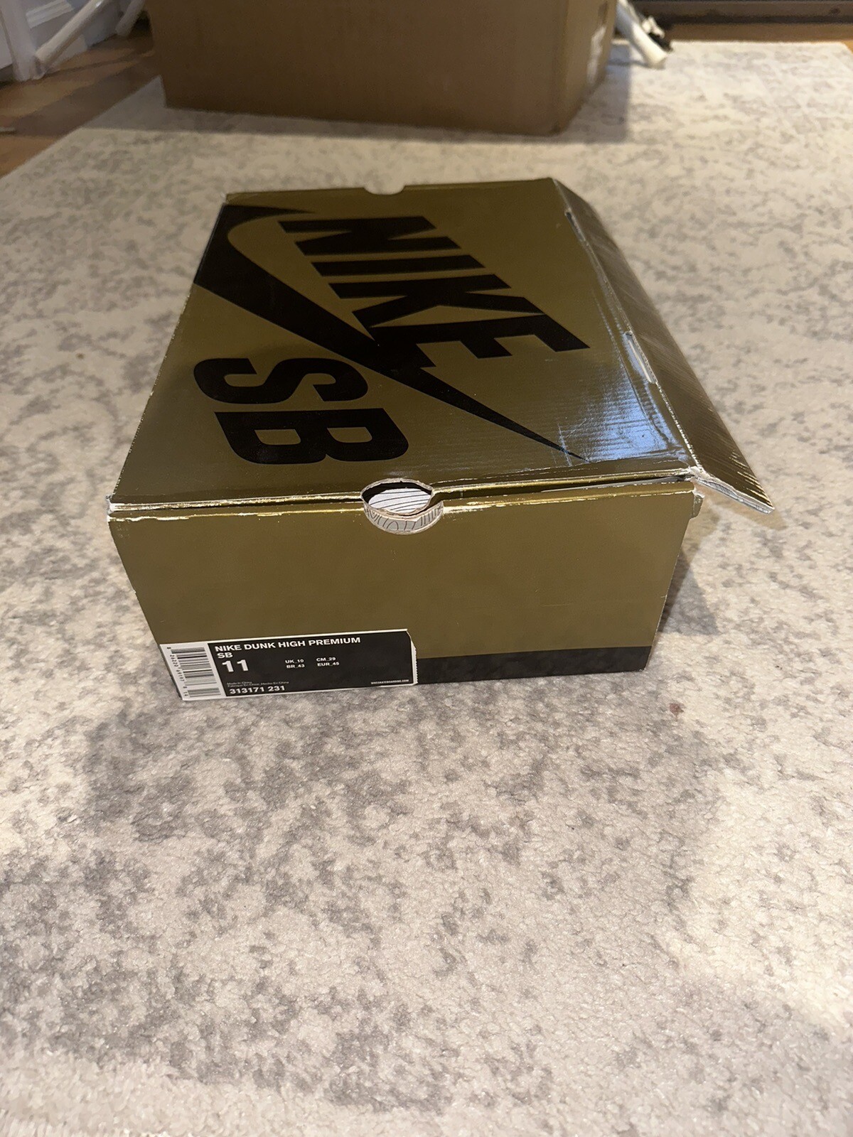 Size 11 Nike SB Dunk High Premium Shoe Goo eBay