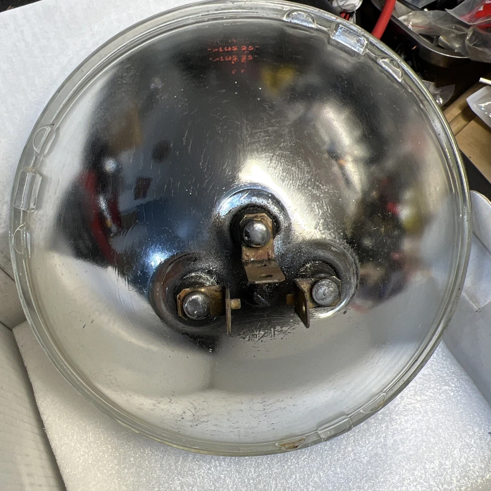 Bombilla halógena de haz de 7" vintage 2D1 - (6014) Porsche/VW Foto 2 de 4