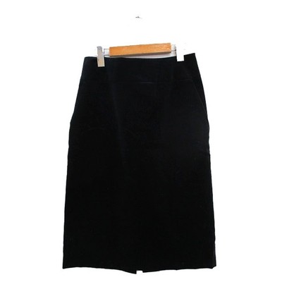 Untitled Tight Skirt Long Cotton 2 Navy Blue KT24 Used 6df18eb40bed7b23583d8228b