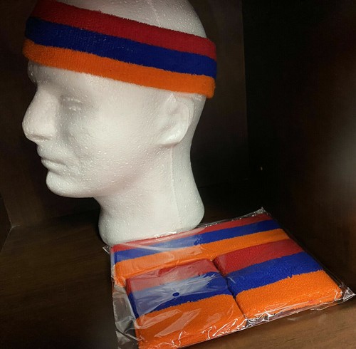 Armenian Flag headband and wristband set - Picture 3 of 4