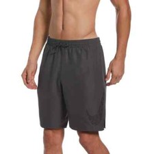 NWT Nike Men's BIG TALL Just Do It Swoosh Swim Suit Trunks MSRP 70 Gray 4XL