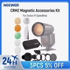 NEEWER CRM2 Magnetic Flash Light Diffuser Dome Softbox For Z1 Z2 Godox V1 Pro