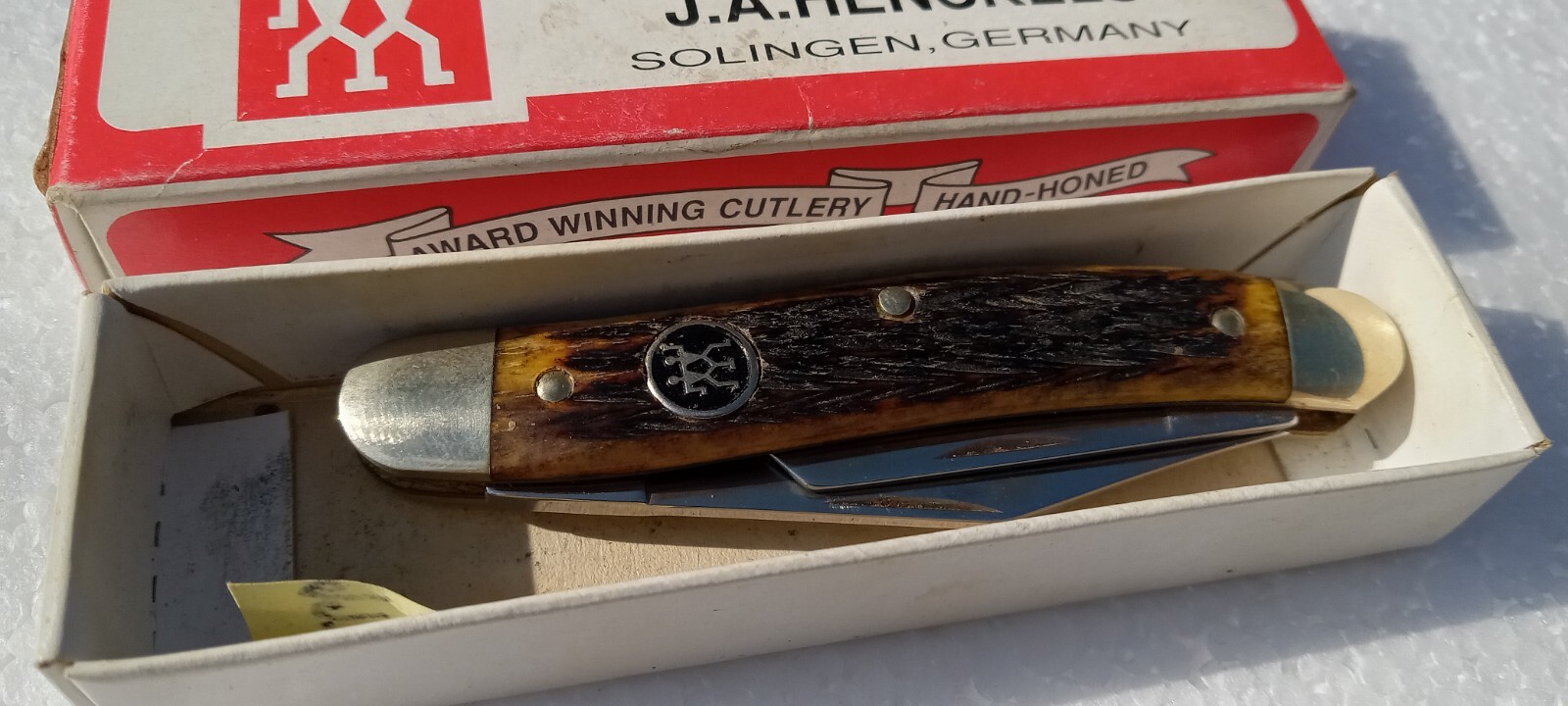 Zwilling J.A. Henckels Folding Pocket Knife Hand Honed Solingen Germany