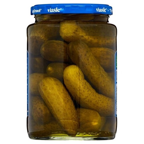 Vlasic Kosher Dill Baby Whole Pickles - Crunchy Snack ( Pack of 6 ) 24 oz Jars - Picture 20 of 24