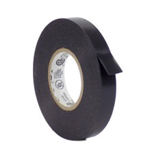 WOD Premium Grade PVC Electrical Tape, Black - 3/8 in. x 66 Ft 264-Roll