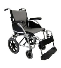 Karman Ergonomic Transport Chair Wheelchair S-Ergo-115-TP - 20" x 17" Seat