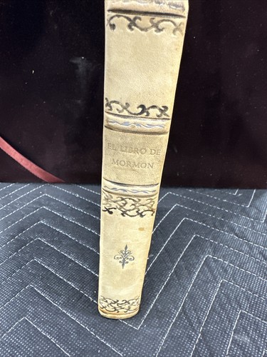 Ledergebunden 1952 Ausgabe Portugiesisches Buch Mormon HLT-Missionar - Bild 2 von 11