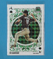 2022 Panini Mosaic Baseball ACES YU DARVISH Card PRIZM San Diego Padres #A 14