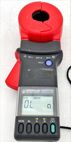 Greenlee CMGRT-100 Digital Ground Resistance Tester Clamp FREE SHIPPING