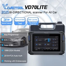 VD70Lite OBD2 Scan Tool All System Diagnostic Bidirectional Control IMMO Scanner