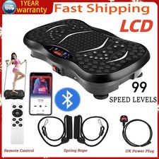 Power Vibration Plate Vibrating Machine Platform Exercise Body Shake Massager