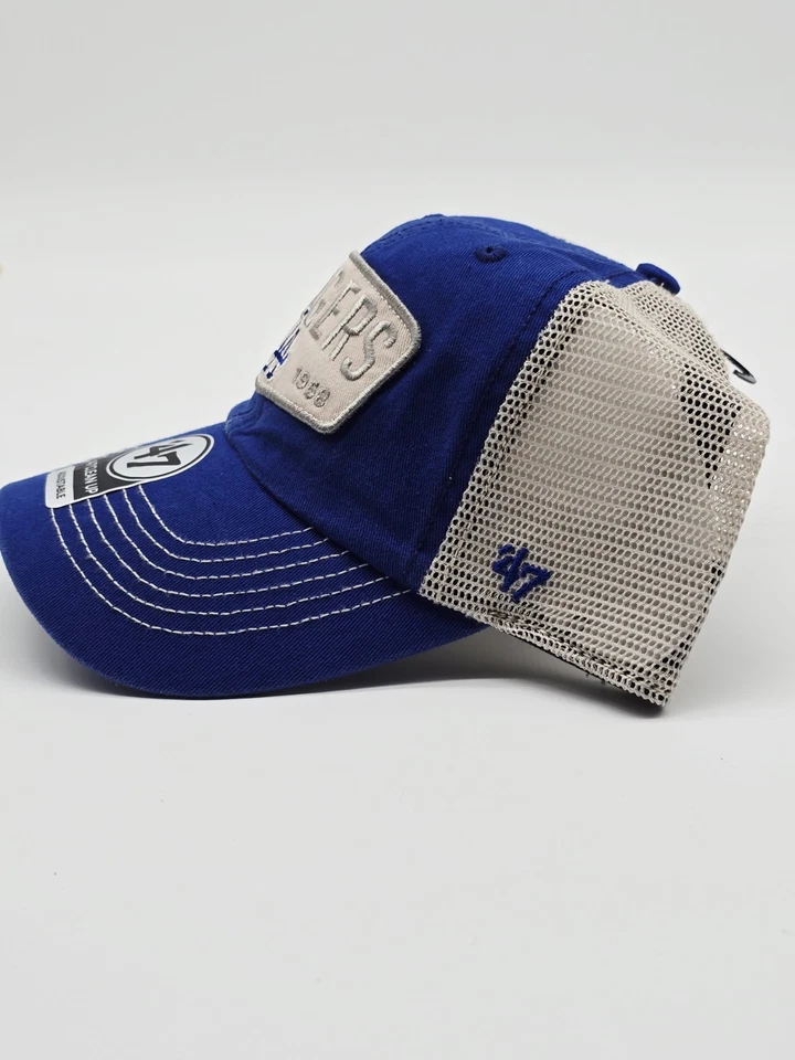 Gorra de béisbol de malla ajustable de limpieza de los Dodgers de Los Ángeles '47 Foto 4 de 4